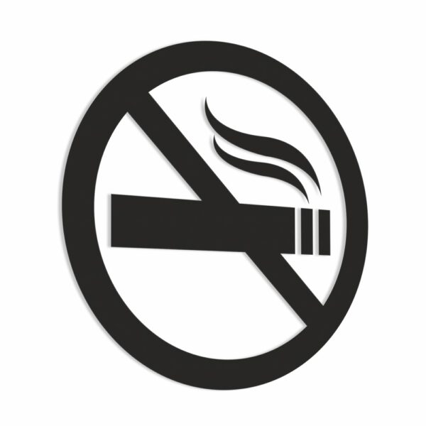 Naklejka Zakaz Palenia. Zakaz Palenia Papierosów.